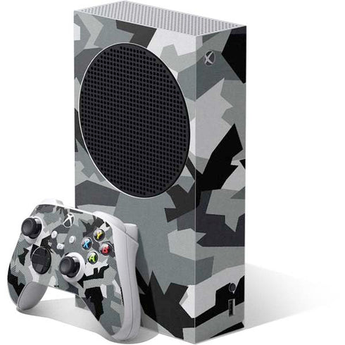 Urban Camouflage Black Xbox Series S Skins
